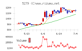 日本興業チャート