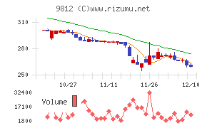 テーオーホールディングスチャート