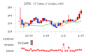 ベクターホールディングスチャート