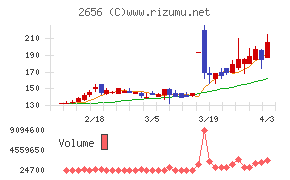 ベクターホールディングスチャート