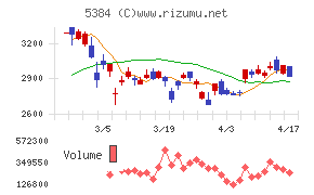 フジミインコーポレーテッドチャート
