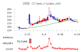 ベクターホールディングスチャート